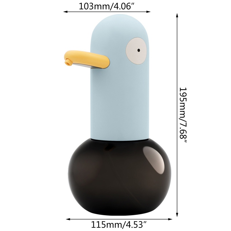 Máy Tạo Bọt Xà Phòng Rửa Tay Cảm Ứng Tự Động Không Cần Chạm Họa Tiết Hoạt