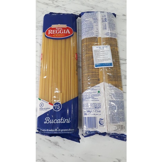 MỲ Ý SỢI TRÒN BUCATINI 15 500G - PASTA REGGIA