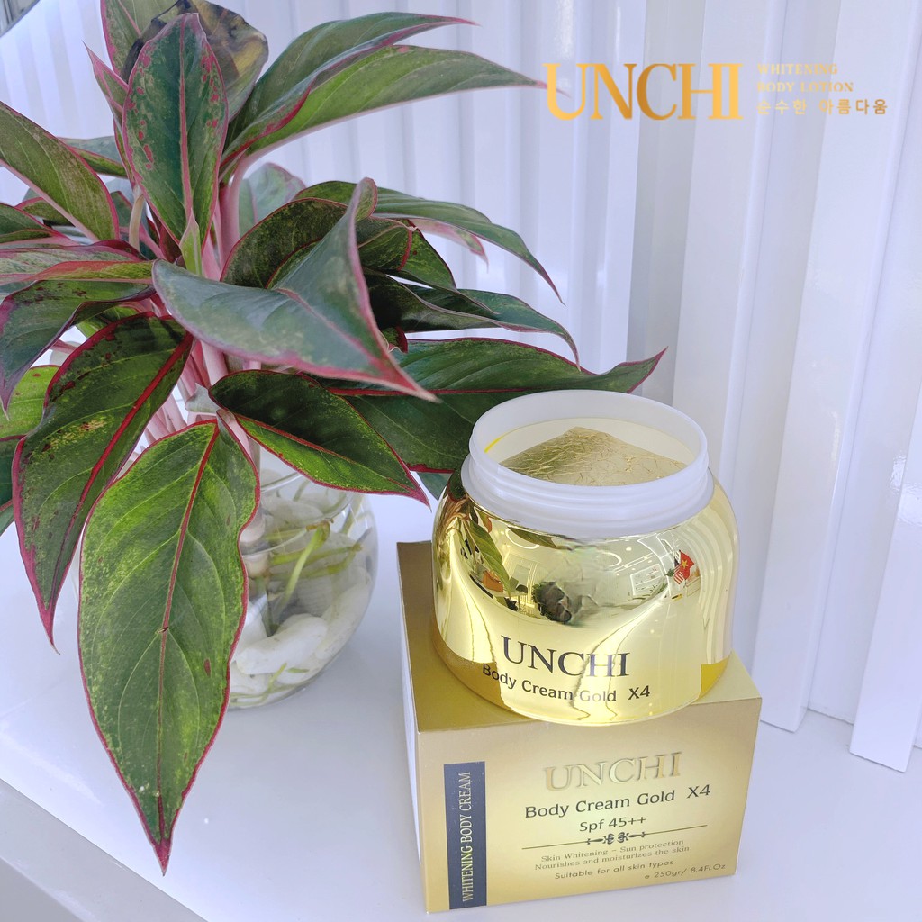 Combo Kem body UNCHI (NGÀY+ĐÊM) dưỡng trắng. chống nắng SPF 45+. Mùi thơm chanel coco sang chảnh | BigBuy360 - bigbuy360.vn