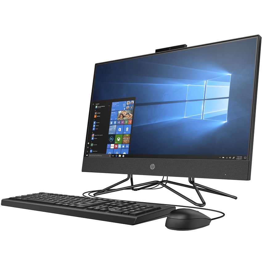 Máy tính để bàn All in one HP 205 Pro G4 (31Y21PA)/ Đen/ AMD Ryzen 5 - 4500U (2.3Ghz, 11MB)/ RAM 8GB/ 256GB SSD