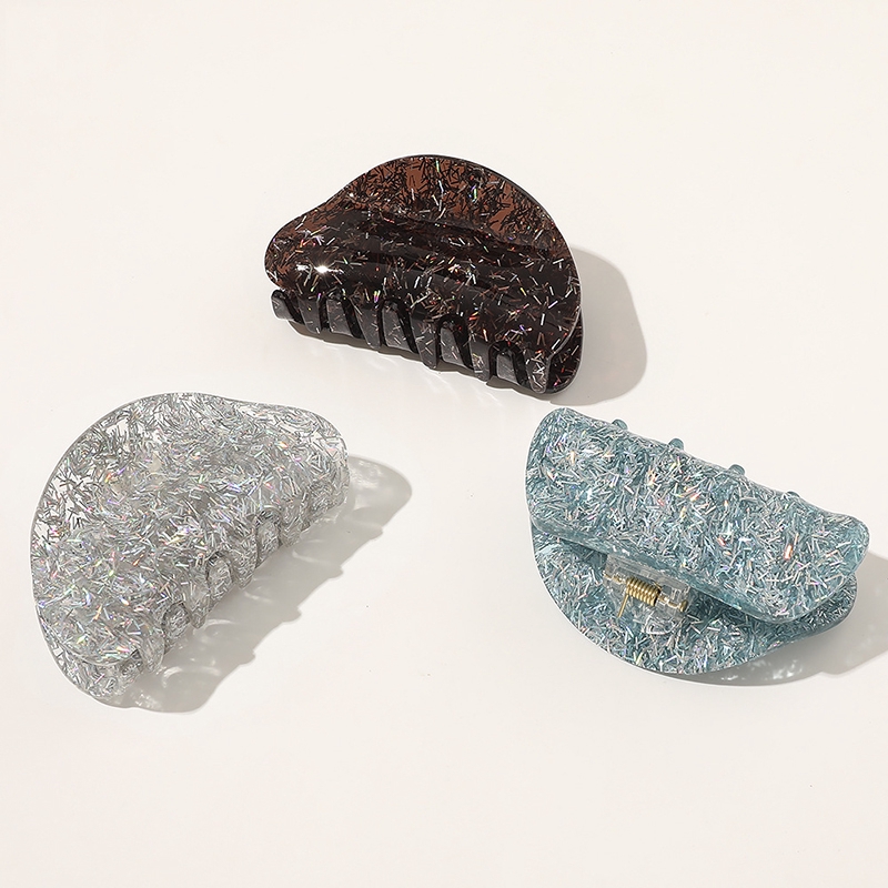 Kẹp tóc họa tiết vân đá xinh xắn thời trang