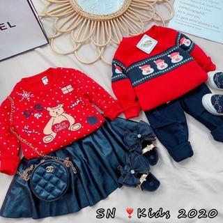 Áo nỉ noel 2020 cho bé