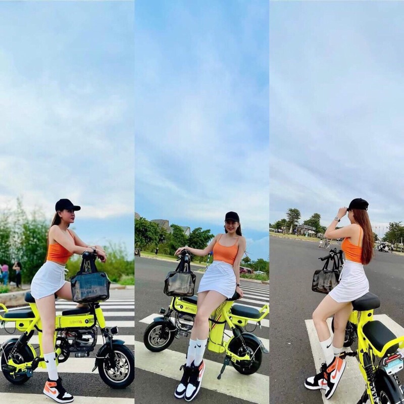 🔥 Xe đạp điện gấp gọn Theli pin dung lượng 15a