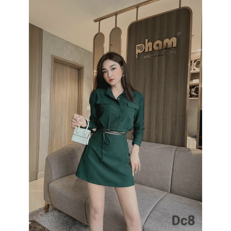 (Free Ship) Sét  Bộ Váy SIU Siêu Xinh UP