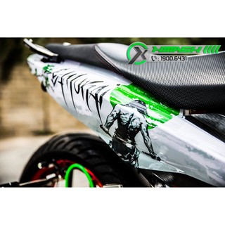 Decal Tem Trùm Xe Exciter 150 Mẫu Samurai
