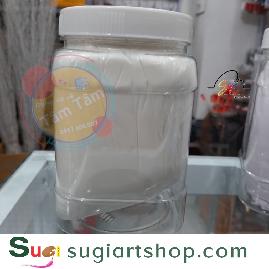 -Bột đắp nổi tranh, Bột đắp nổi làm phù điêu 1kg, Bột nổi chữ trên trái dừa-