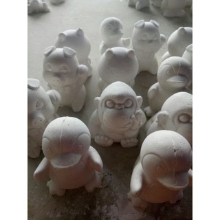 Tượng thạch cao tô màu cho bé size 5-6cm