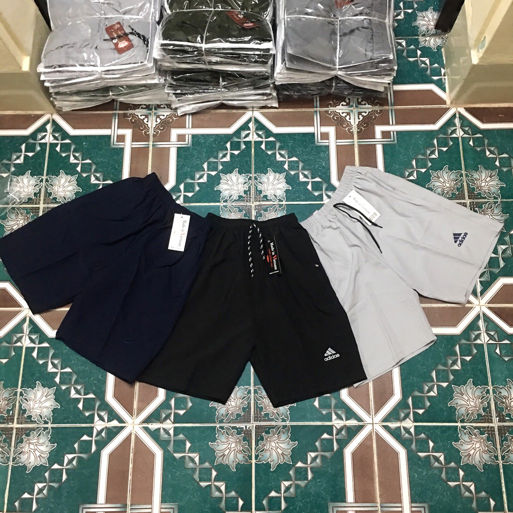 Quần Đùi Nam Thể Thao Vải Gió Mát Free Size Dưới 70kg ( Ảnh Chụp Thật 100%) | BigBuy360 - bigbuy360.vn