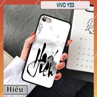 Ốp lưng kính 3D Vivo Y53 - chữ thư pháp ý nghĩa