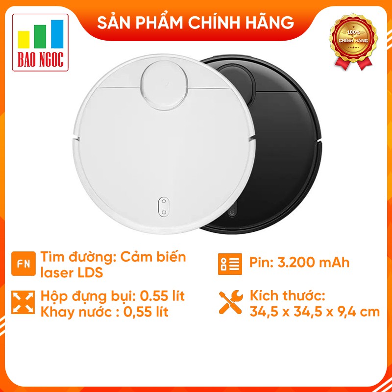 Robot hút bụi lau nhà thông minh Xiaomi Mijia STYJ02YM MOP P