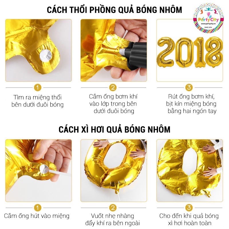 Combo trang trí sinh nhật