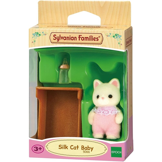 Sylvanian Families Mô Hình Mèo Lụa Cổ Điển 5066