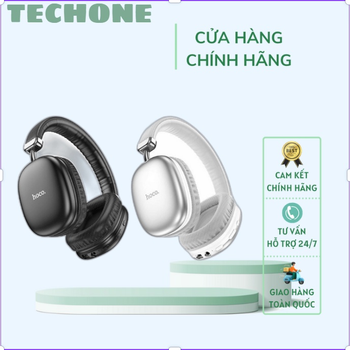 ✅CHÍNH HÃNG✅Tai Nghe chụp Ho co W35 Bluetooth 5.3 Âm Thanh Hay Và Phụ Kiện - bảo hành 06 tháng