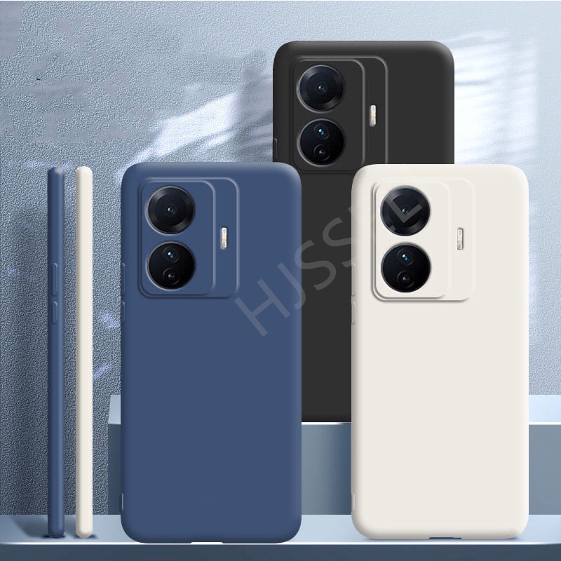 Ốp Điện Thoại TPU Silicone Màu Trơn Cho VIVO T1 5G VIVO T1X T15G