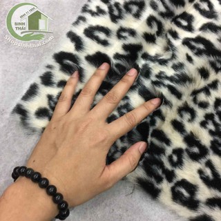 Thảm lông xù da báo 1,6m x 2m
