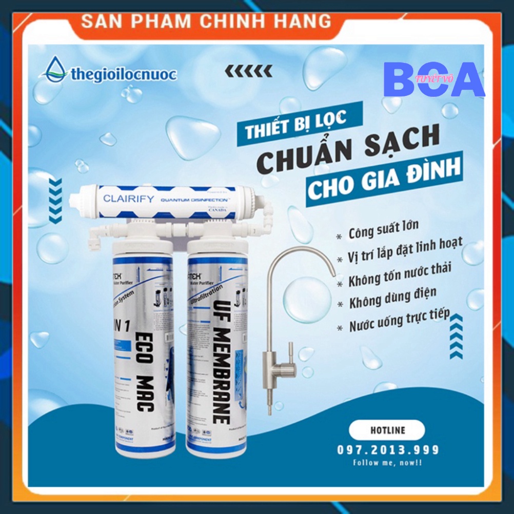 Thiết bị lọc bồn rửa Watek Ecomac HQ9-1E-ECOMAC , Tuyết Võ BCA