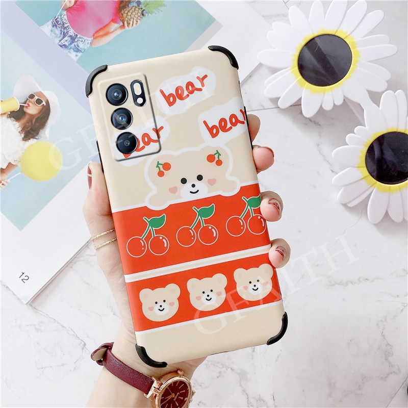 Ốp Điện Thoại Chống Sốc Mẫu Mới Cho OPPO Reno 6 Z 5 Pro 5F 4 Pro 4G 5G 2021 Reno6 6Z Reno5 F 5Pro Reno4 4Pro