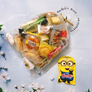 [HOT] SET MIX 2KG BÁNH TƯƠI tặng 1 snack ngũ vị Minion siêu cute