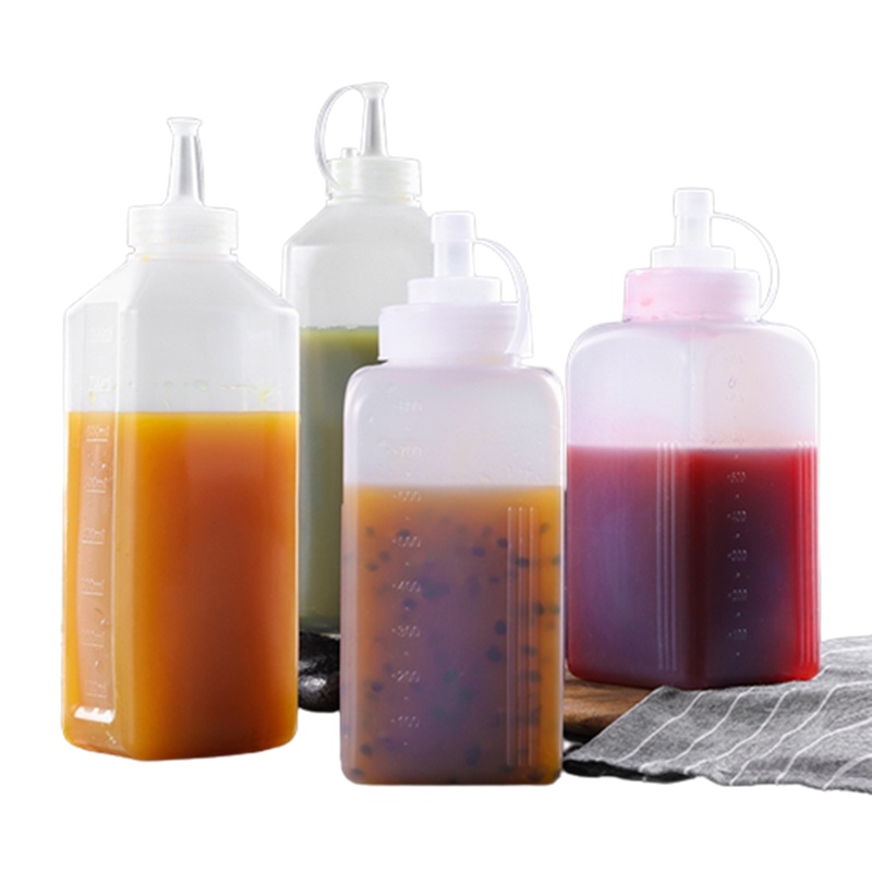 1 Chai Nhựa Dung Tích Lớn 800/1000ML Dùng Đựng Nước Sốt