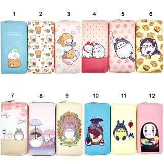 BST bóp ví dài cầm tay họa tiết hoạt hình Totoro cute dễ thương cho nữ - Link 21 - Banana Store