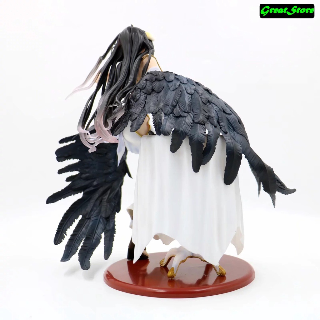 ( CÓ SẴN ) Mô hình Albedo ( có bàn ) trong OVERLORD Lạc Vào Thế Giới Game 1/7 scale - Figure