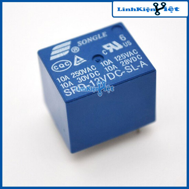 Bộ 3 Chiếc Relay Songle 12V10A SRD- 12DVC- SL- C