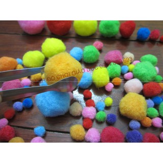 Kẹp gắp pom pom inox 11cm