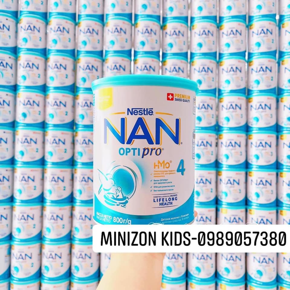 Sữa Nan Nga 800g Đủ Số 1,2,3,4 | Minizon Kids