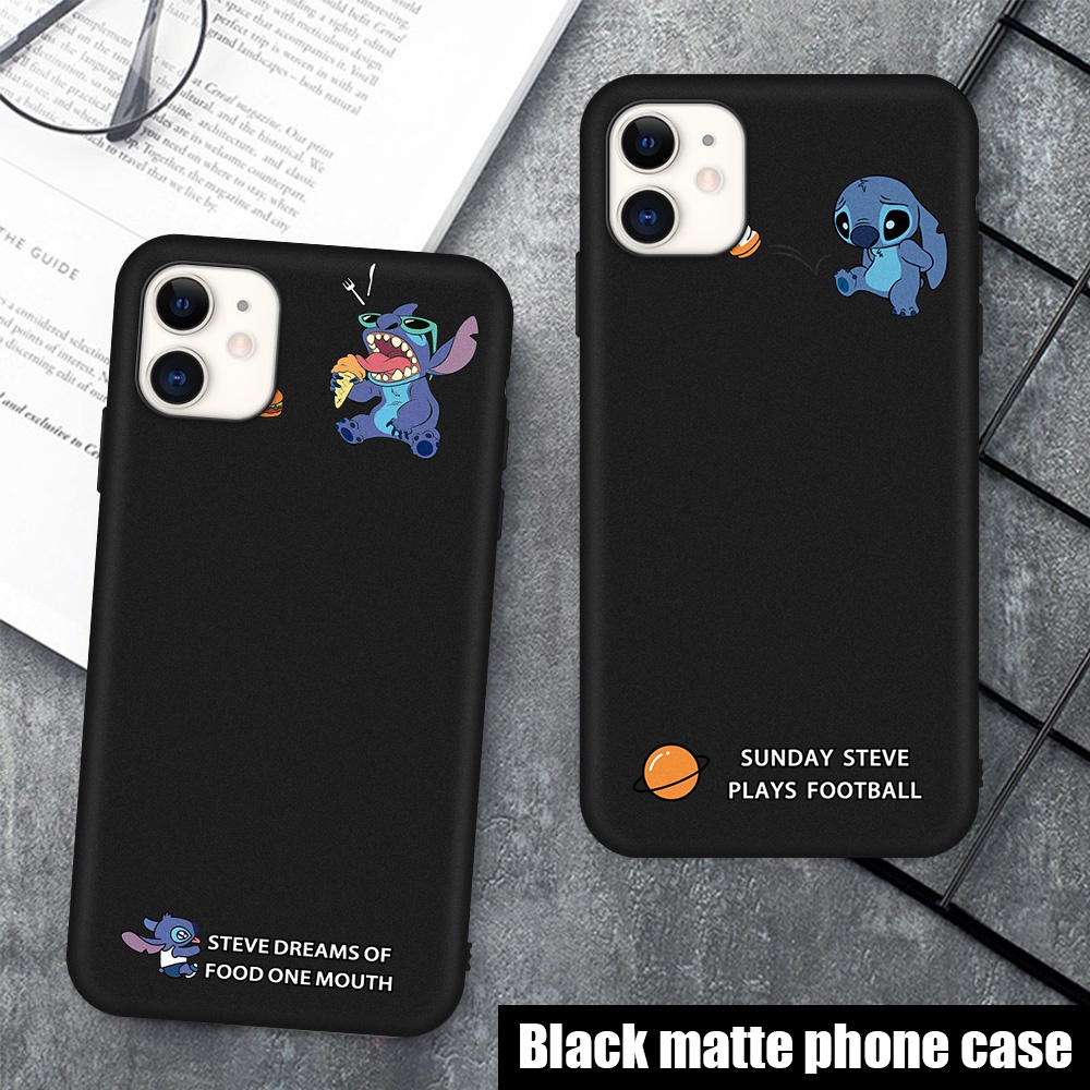 Compatible for Ốp Điện Thoại Mềm In Hình Stitch Dễ Thương Cho iPhone 11 12 13 Pro Max 6 6S 7 8 Plus X Xs XR Xs Max SE 2020 4S 5S 4 5