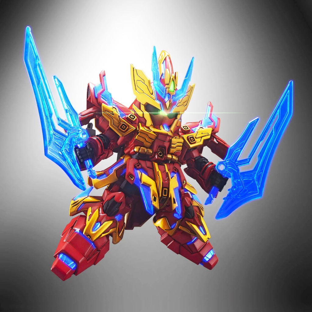 Mô Hình Gundam Bandai SD 021 Zhang Liao Sazabi - Trương Liêu Sangoku Soketsuden