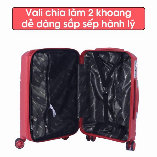 Vali Nhựa MITI VL513020 20 inch Chống Va Đập Chống Vỡ Siêu Nhẹ Siêu Bền