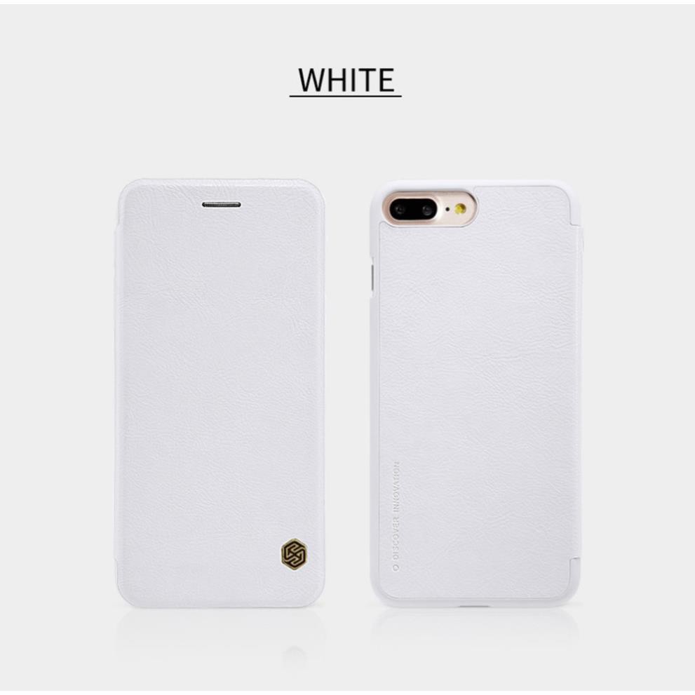 [BH 1 Đổi 1] Bao da iPhone 7 Plus / iPhone 8 Plus chính hãng Nillkin QIN