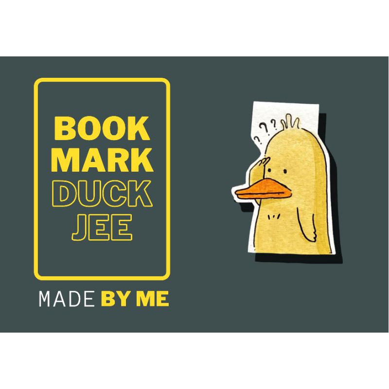 SET 2 BOOKMARK VỊT JEE NGƠ NGƠ