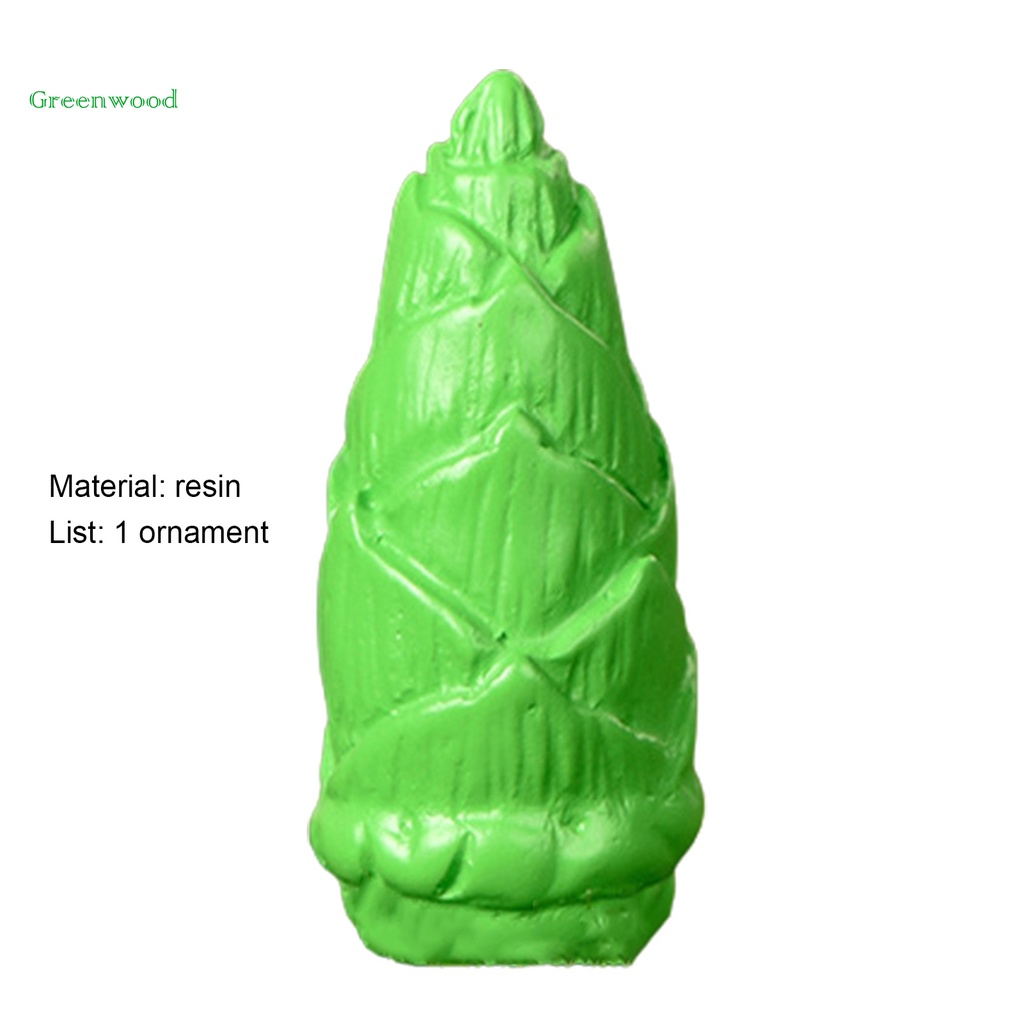 Mô hình gấu trúc mini dễ thương dùng để trang trí vườn