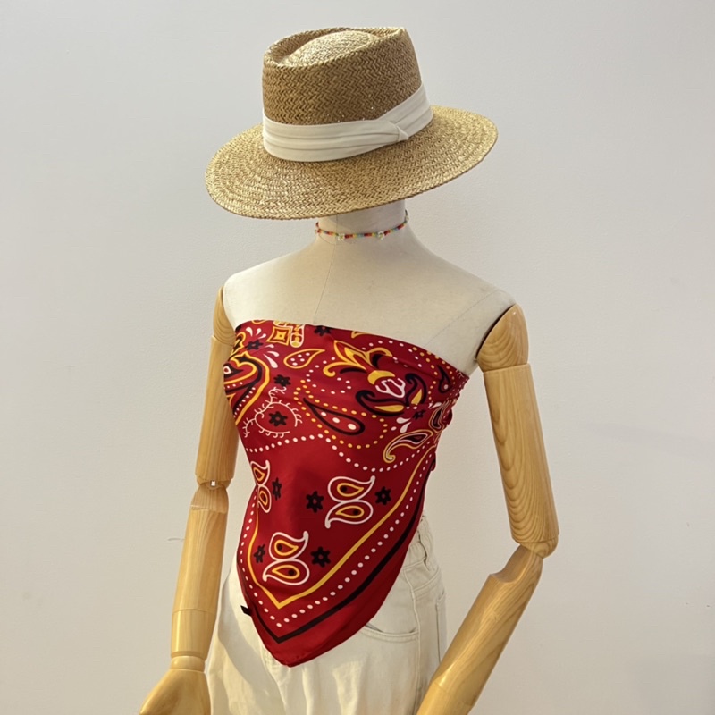 Khăn bandana lụa vuông size 70cm