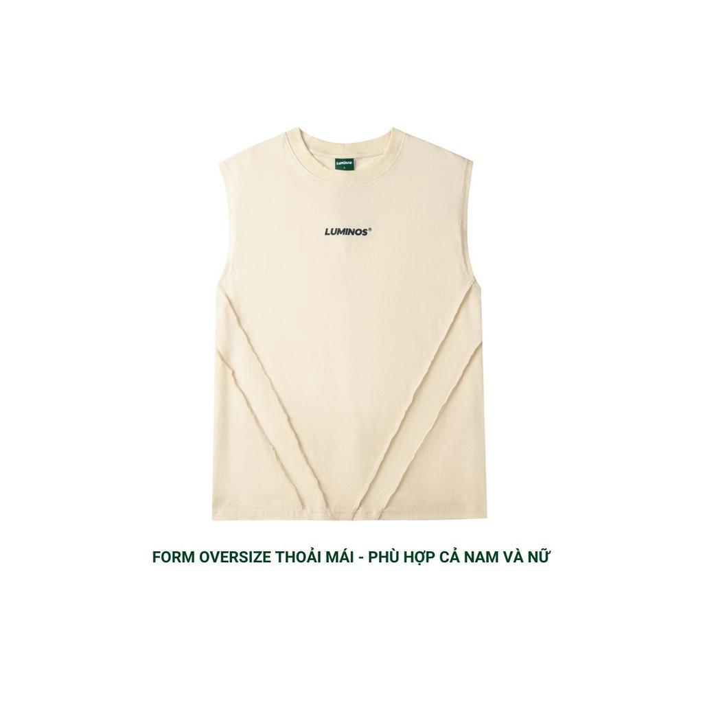 Áo Tank Top Oversize Lumi Basic - Áo Tank Top Vải Thun 100% Cotton 230gsm Siêu Mịn Dáng Rộng Unisex - Brand Luminos