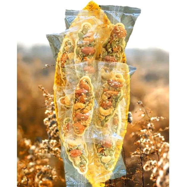 Bánh thuyền chở hạt dinh dưỡng ăn healthy eatclean thực dưỡng