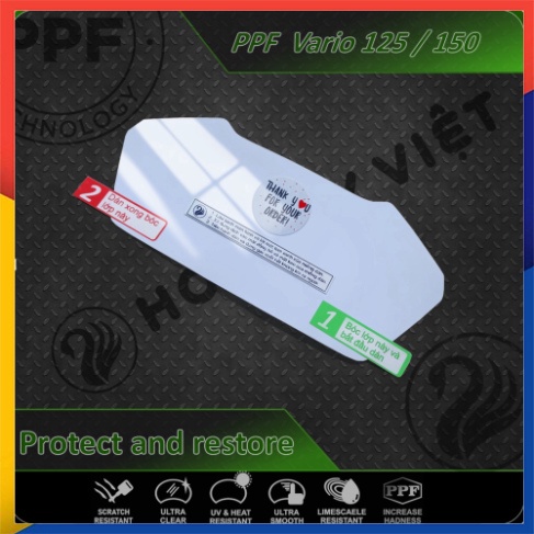 Miếng dán VARIO PPF Miếng dán bảo vệ mặt đồng hồ xe Vario 2019, 2020,2021,2022