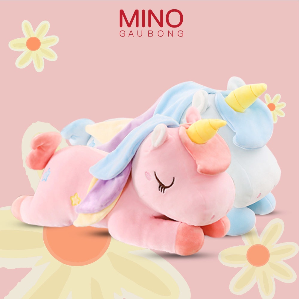 Gấu Bông Gối Ôm Ngựa Pony Cao Cấp Mino TH27