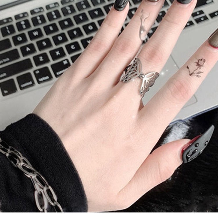 Nhẫn hình bướm phong cách Harajuku cá tính 22399