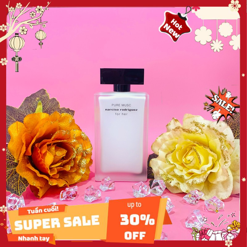 {Chính Hãng} Nước Hoa Nữ 𝗡𝗮𝗿𝗰𝗶𝘀𝗼 𝗣𝘂𝗿𝗲 𝗠𝘂𝘀𝗰 𝗙𝗼𝗿 𝗛𝗲𝗿_𝘔𝘢̂̃𝘶 𝘛𝘩𝘶̛̉ 5𝘮𝘭 | BigBuy360 - bigbuy360.vn