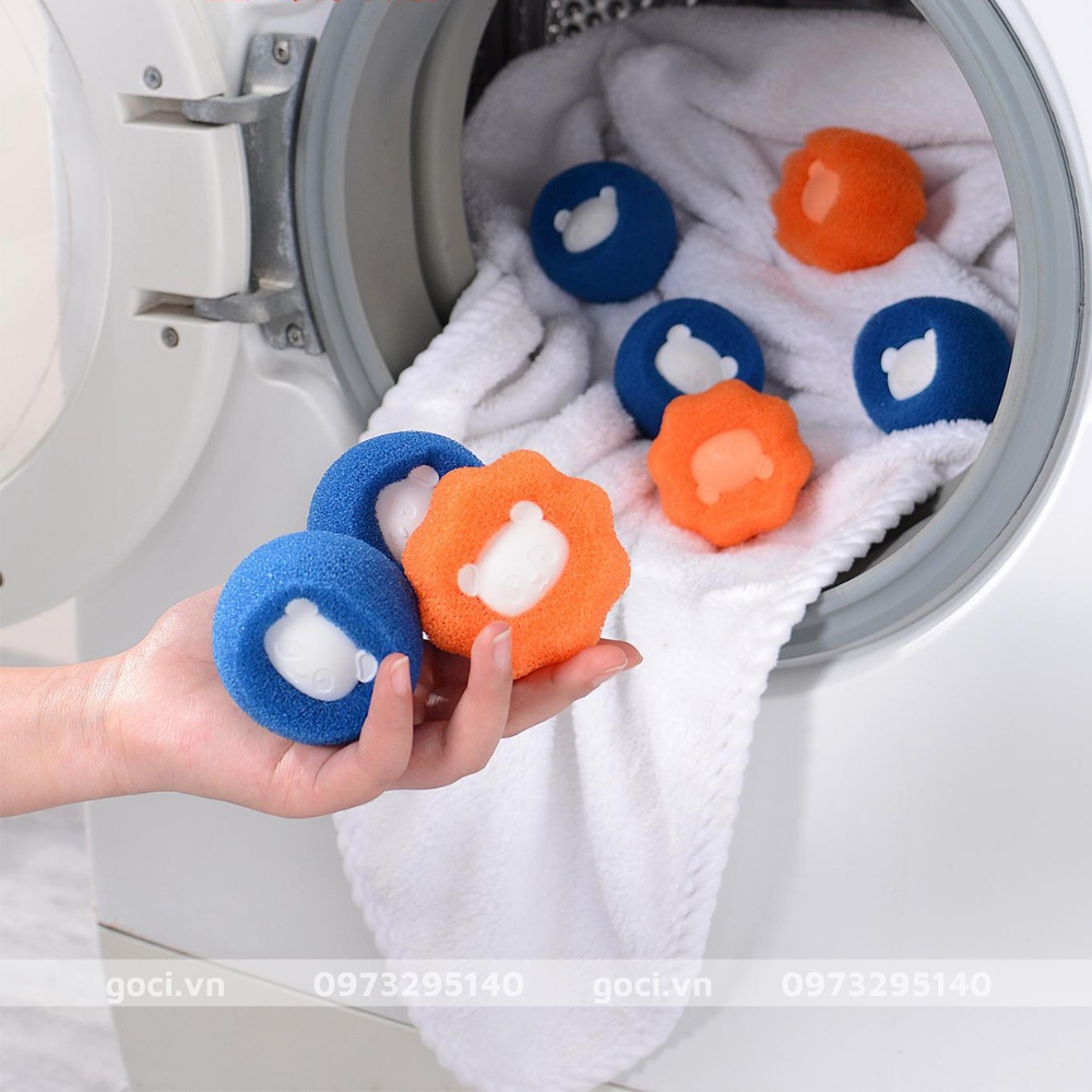 Bọt biển khử khuẩn giặt đồ máy giặt đánh bay mọi vết bẩn làm sạch quần áo