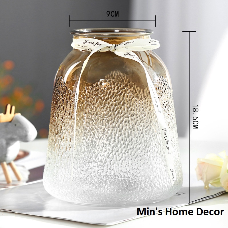 Bình cắm hoa thủy tinh, Lọ hoa thủy tinh cao cấp phong cách Băc Âu