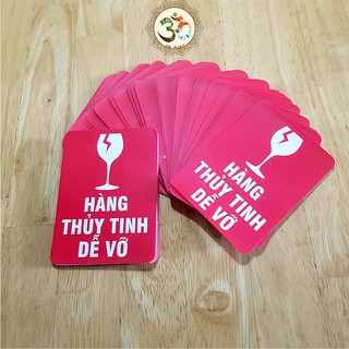 [1k] Decal hàng dễ vỡ 9cm