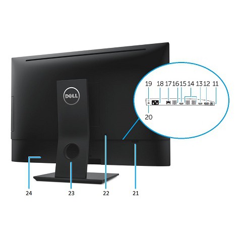 MÁY TÍNH ALL IN ONE 7440 CORE I3-i5-i7 , RAM 8GB, 240GB 24 INCH LED IPS ULTRA FULL HD | BigBuy360 - bigbuy360.vn