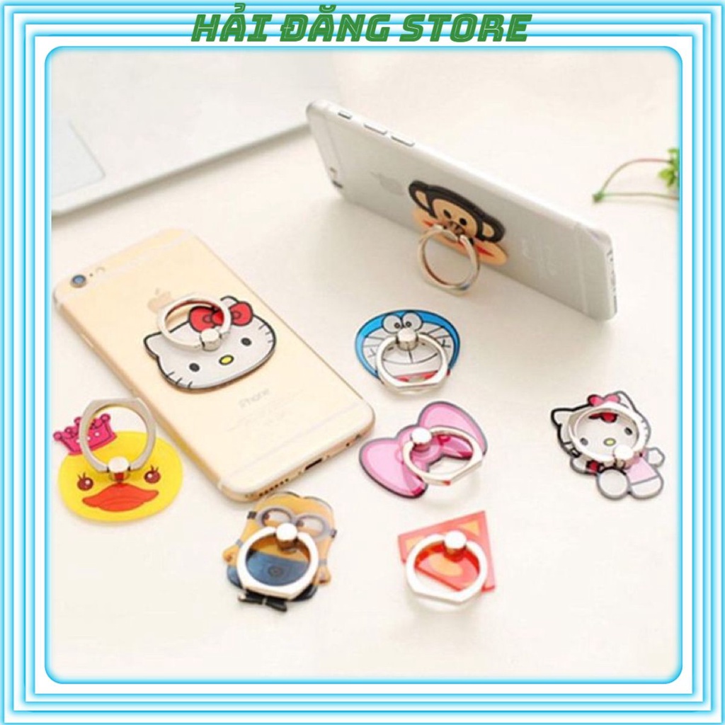 Giá đỡ điện thoại Iring - Ring nhẫn hình cute