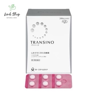 Viên uống trắng da mờ thâm nám Transino Nhật Bản 240 viên