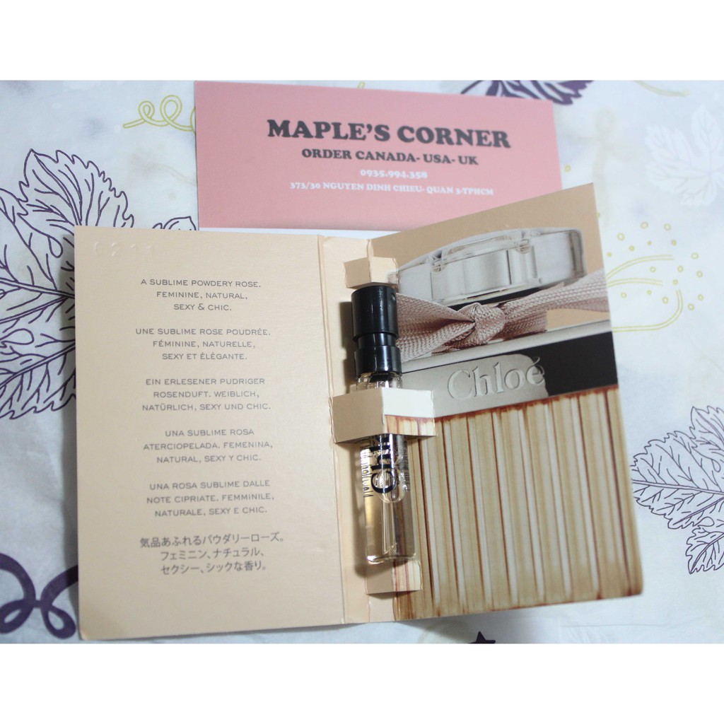 Nước hoa vial Chloe Eau De Parfum 1,2ml