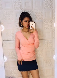 ÁO THUN CỔ ĐẮP CHÉO