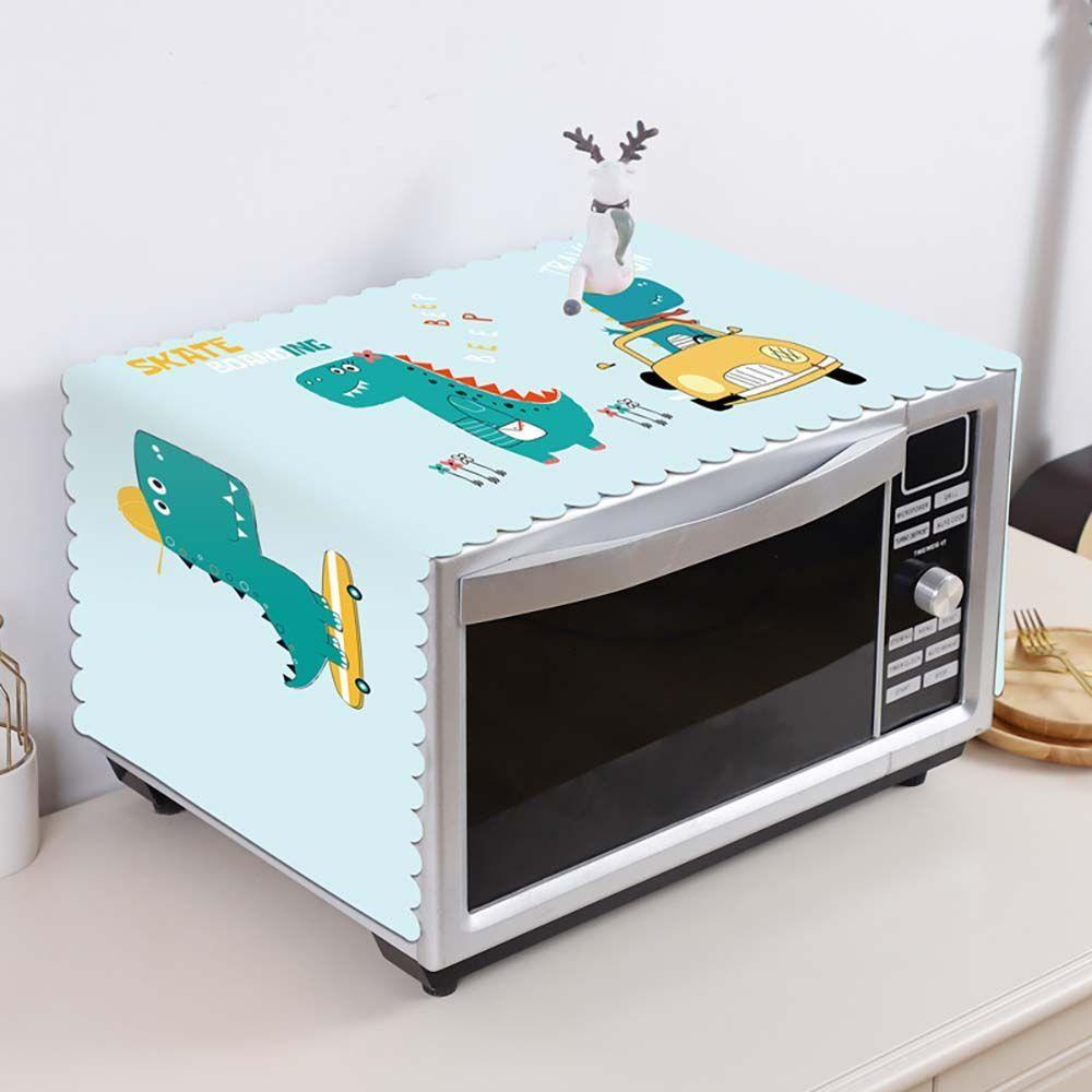 Tấm Phủ Lò Vi Sóng Bằng PVC Chống Bụi Nhiều Màu Thời Trang